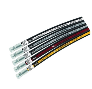 A variety of high-quality Parker rubber hoses for industrial use